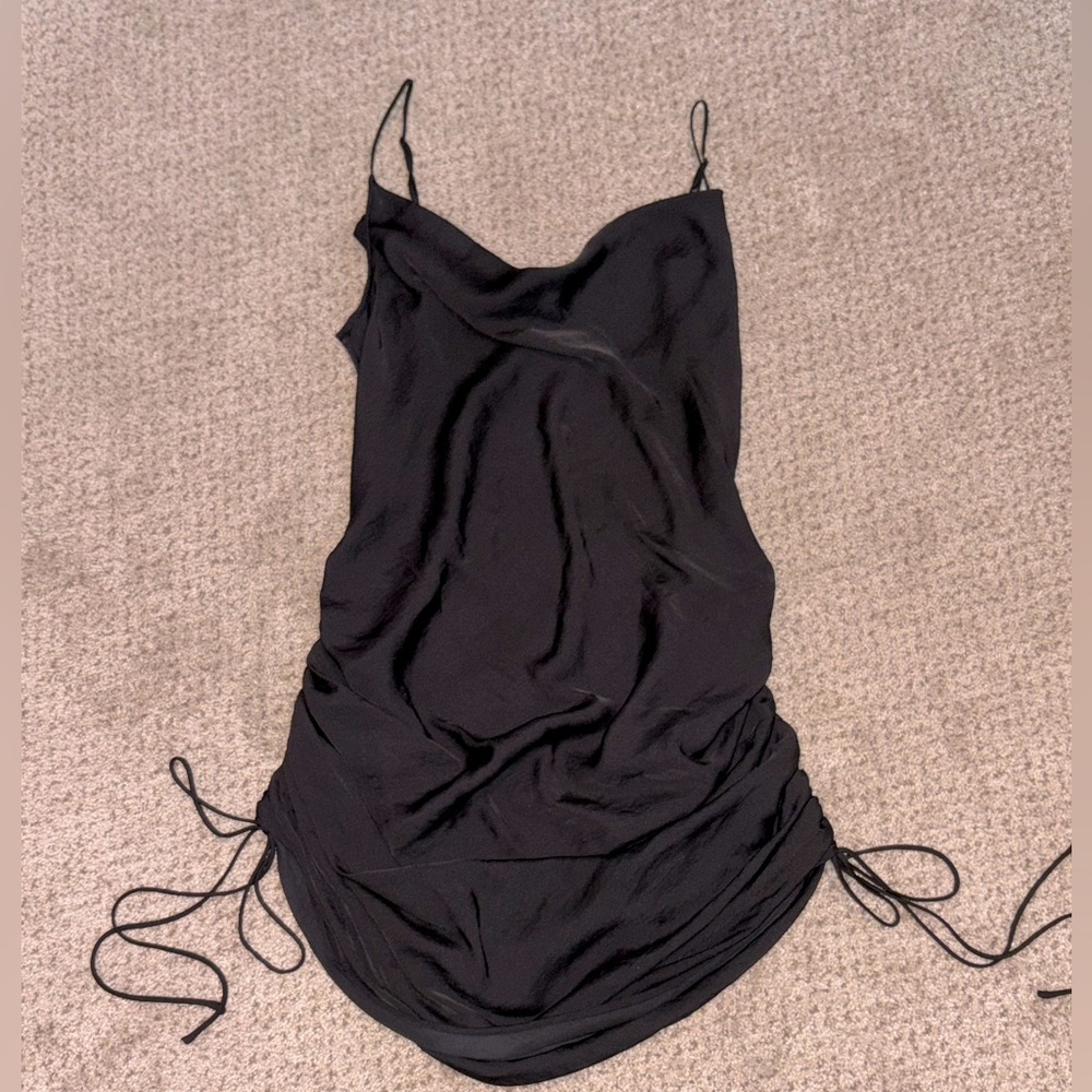 Elegant Black Mini Dress